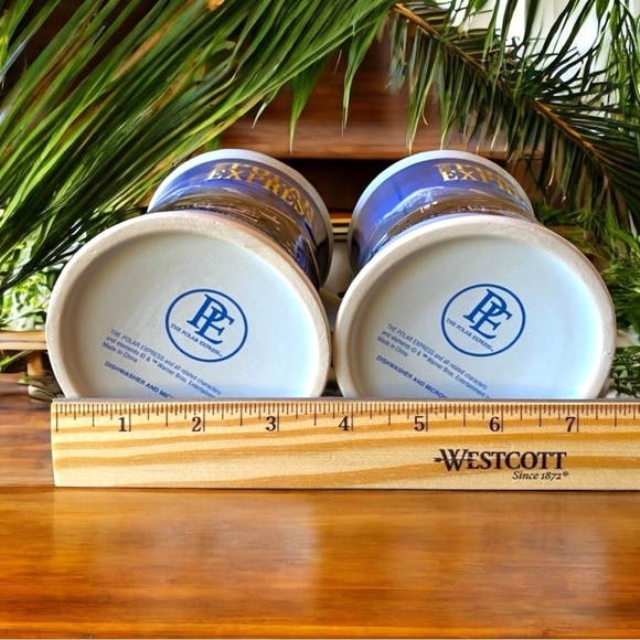 Set of 2 The Polar Express “Believe” Christmas Mugs - Picture 6 of 7